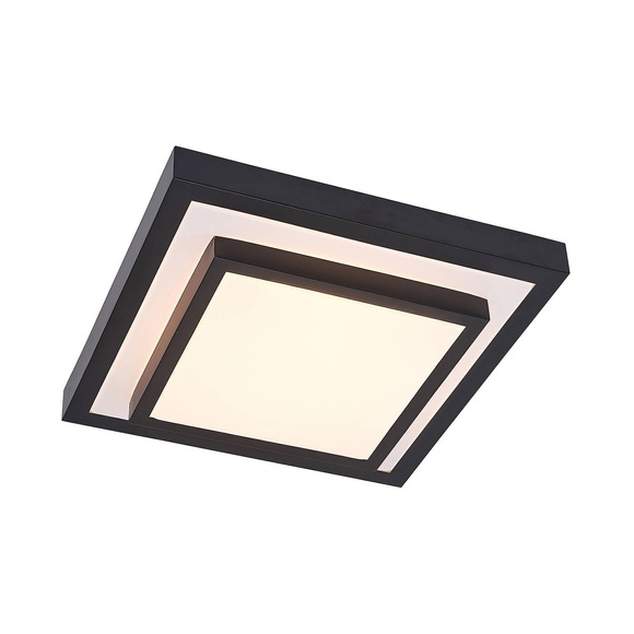 Lindby Vilho LED-Deckenleuchte, eckig, 37,5 cm