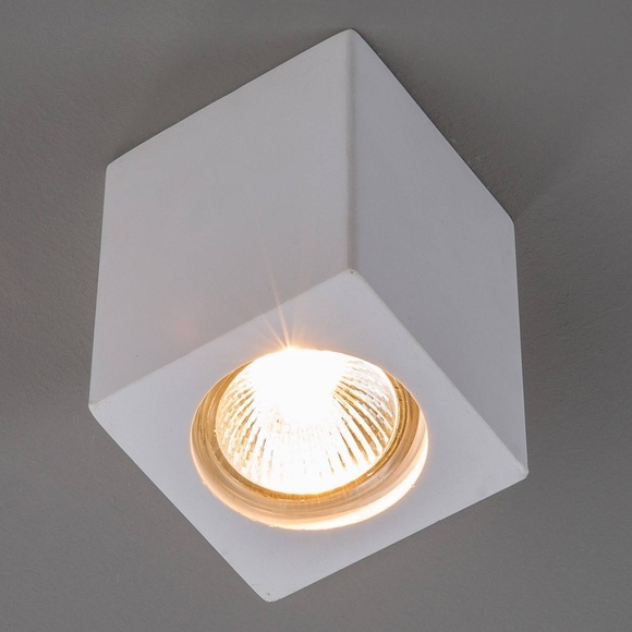 Gips-Downlight Anelie für GU10-Halogenlampe