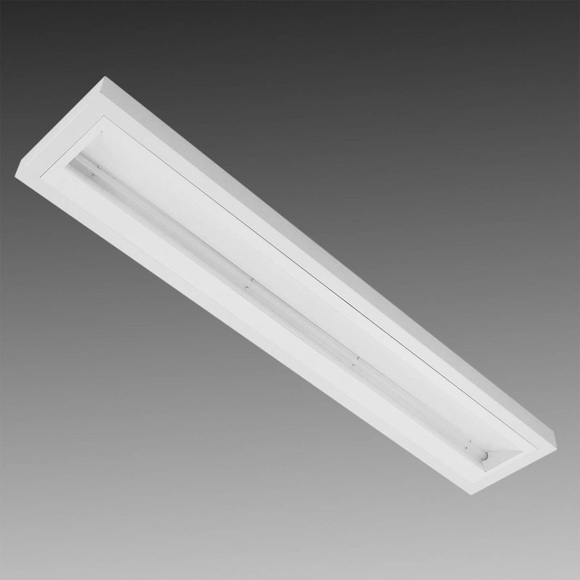 Asymetrisch strahlende LED-Anbauleuchte weiß 35 W