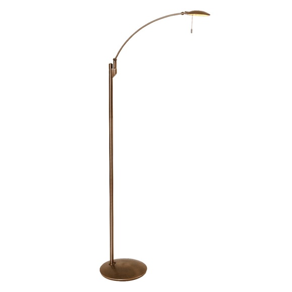 Dimm- und verstellbare LED-Stehlampe Zenith bronze