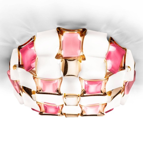 Slamp Mida Deckenleuchte rosé