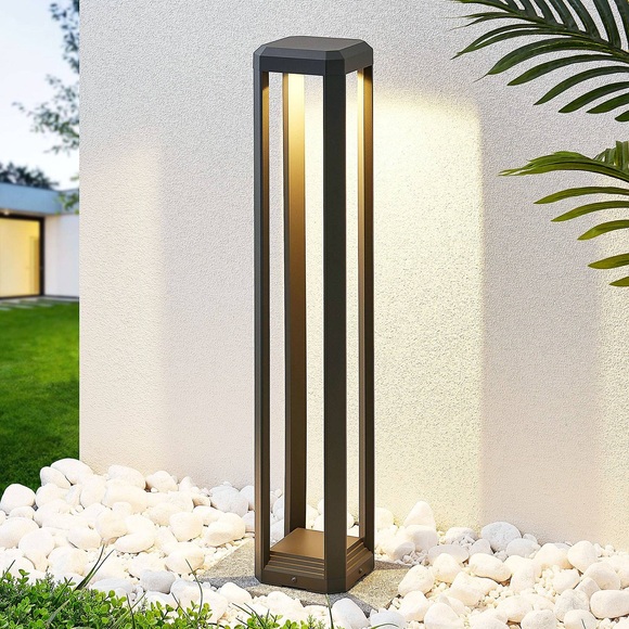 LED-Wegeleuchte Fery in Anthrazit, 80 cm