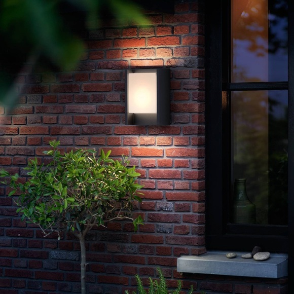 Philips Arbour LED-Außenwandlampe A-Label 1-flg.