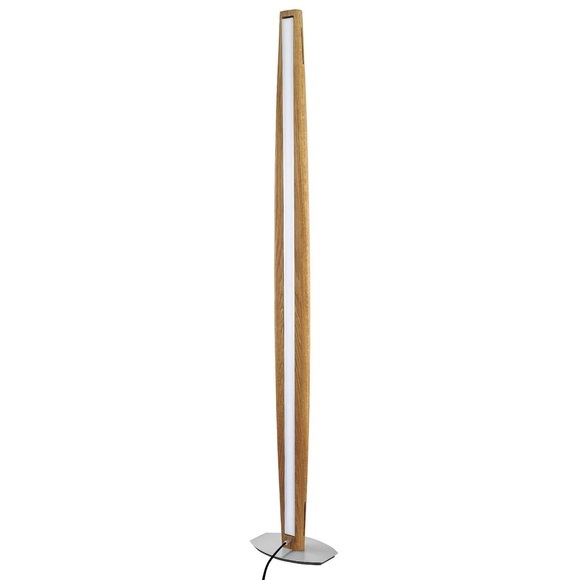 HerzBlut Arco LED-Stehlampe Eiche geölt, Klick&Dim