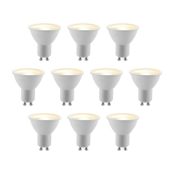 ELC LED-Reflektor GU10 5W 10er-Pack 2.700K 120°