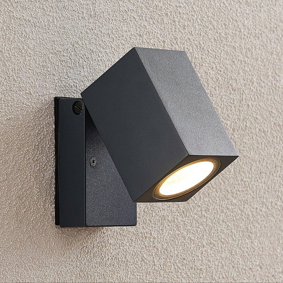 ELC Nogita LED-Außenwandstrahler, GU10