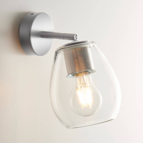Casablanca Bagan - bewegliche Wandlampe, klar