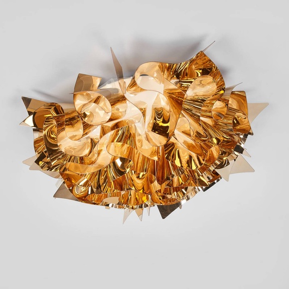 Slamp Veli Gold Wand- und Deckenleuchte