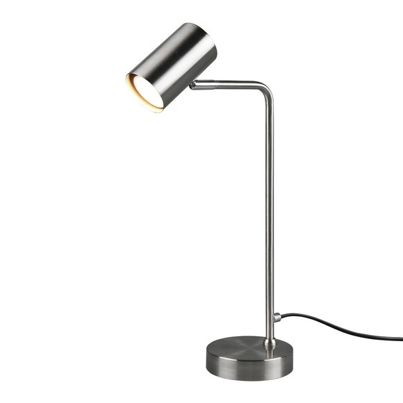 Tischleuchte Marley, nickel matt