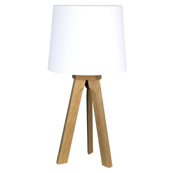 Schubiger Hockerlampe Thasos Eiche