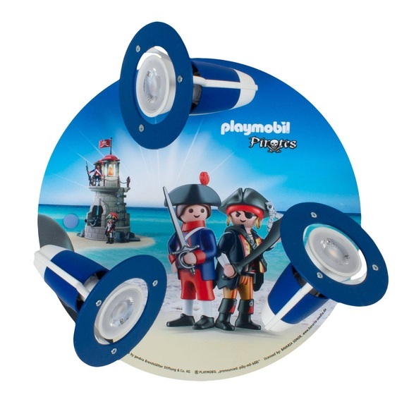 Deckenleuchte 3er Spot PLAYMOBIL Pirates