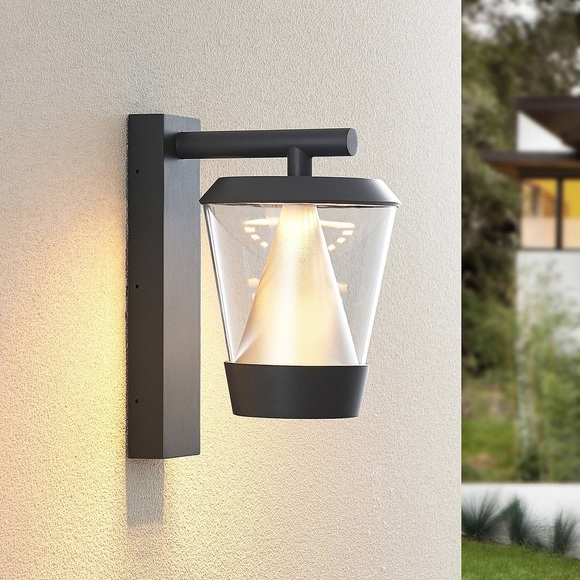 Lucande Tiany LED-Außenwandleuchte, hängend