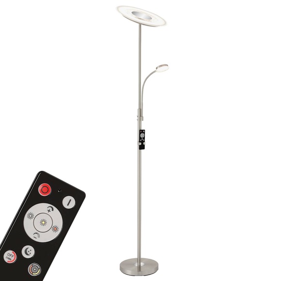 LED-Deckenfluter 1340-022 nickel dimmbar CCT 32W