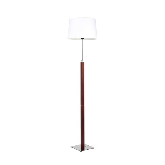 Aluminor Quatro Up Stehlampe ebenholz/chrom
