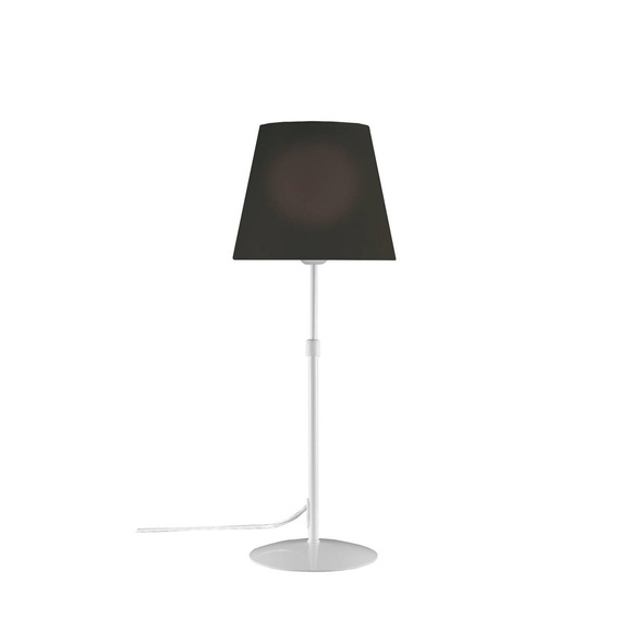Aluminor Store Tischlampe, weiß/schwarz