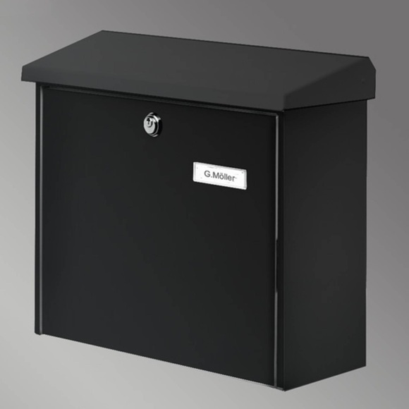 COMFORT Briefkasten, schwarz