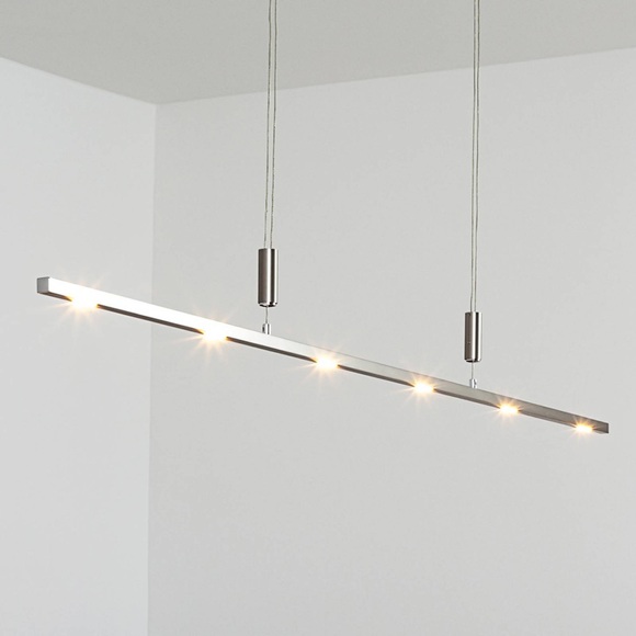 Höhenverstellbare LED-Hängeleuchte Tolu 140 cm