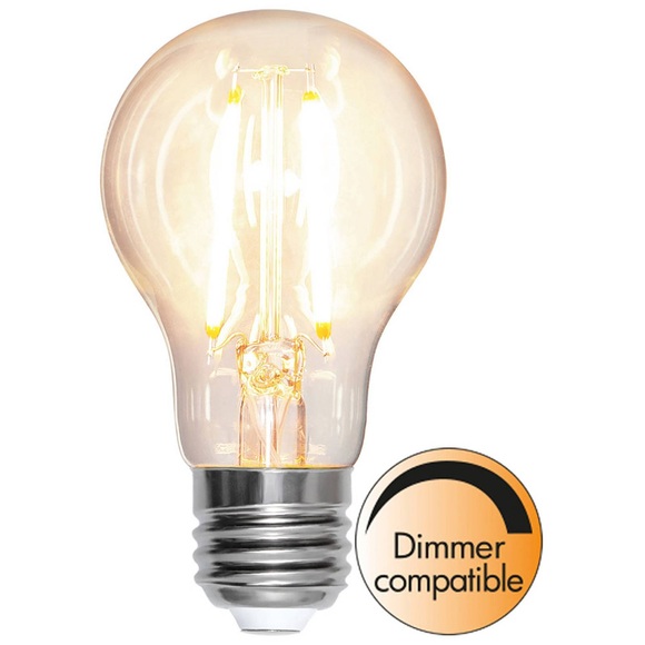 LED-Lampe E27 A60 8W 2.700K Filament 810lm dimmbar