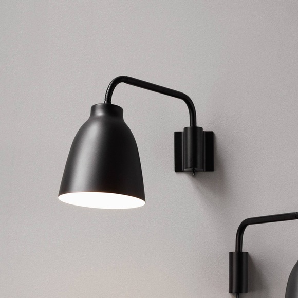 Fritz Hansen-Caravaggio Wandleuchte, Schwarz