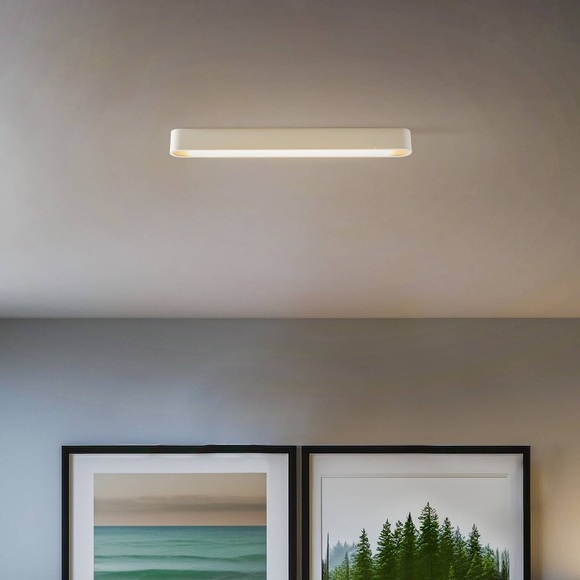 LED-Deckenleuchte Soft, 63 x 6 cm, weiß