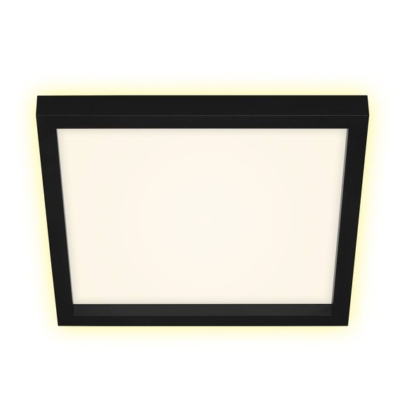 LED-Deckenlampe 7362, 29 x 29 cm, schwarz
