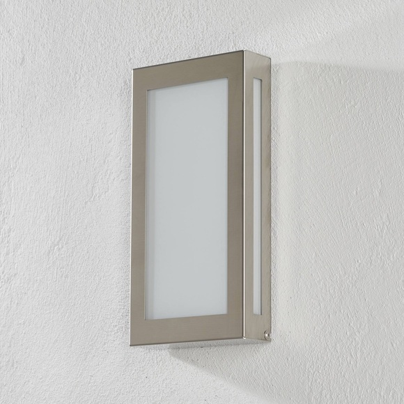 LED-Außenwandleuchte 118LED, edelstahl