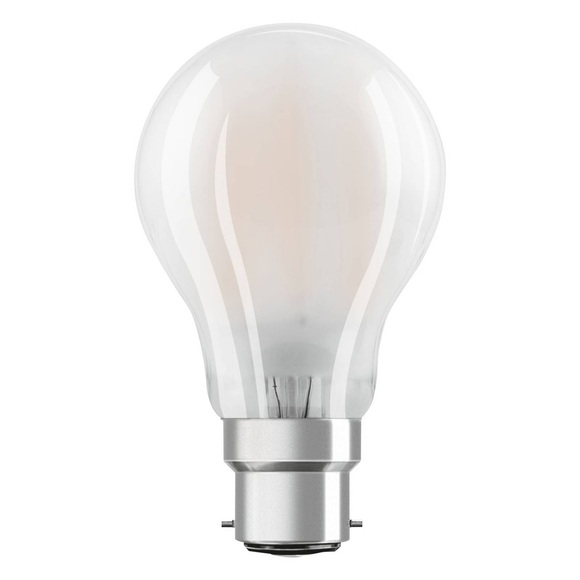 OSRAM LED-Lampe B22d Classic 827 7W dimmbar matt