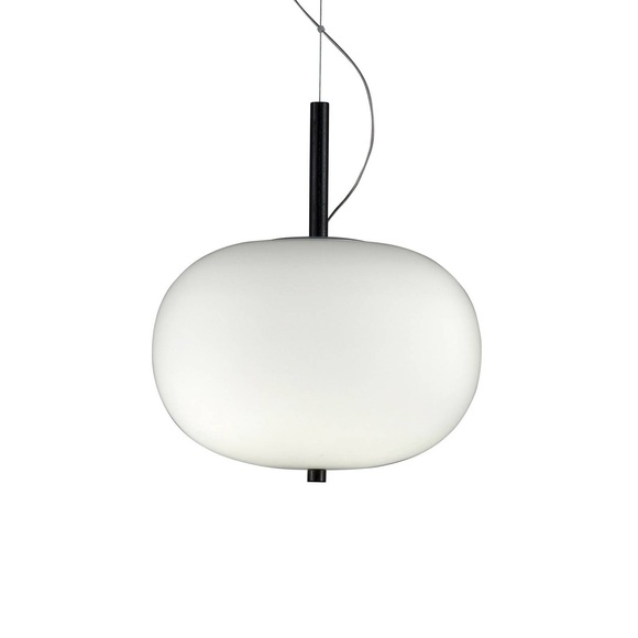 Grok Ilargi LED-Hängelampe Phase dunkel Ø 24 cm