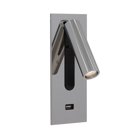 Astro Fuse LED USB LED-Wandeinbauleuchte, chrom