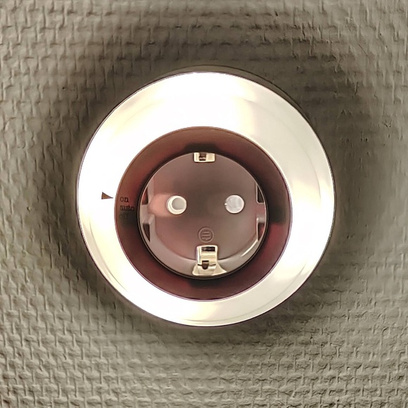 Zwischenstecker mit Nachtlicht LED-Ring