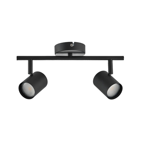 ELC Binola LED-Strahler in Schwarz, zweiflammig