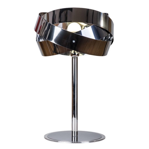 Tischleuchte Tornado chromium-nickel