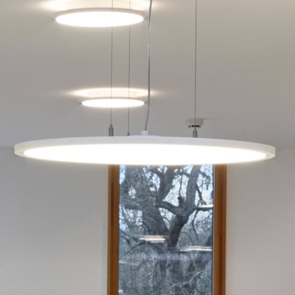 LED-Hängeleuchte FL Round 777 PL OP DALI 44W 830
