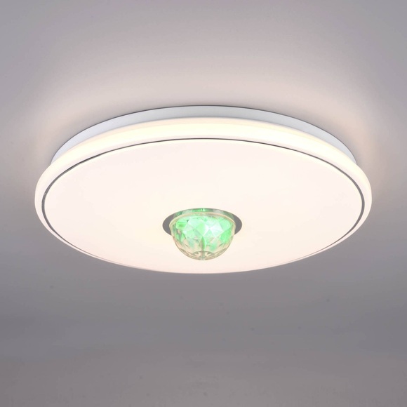 LED-Deckenlampe Rave, Fernbedienung, dimmbar, RGB