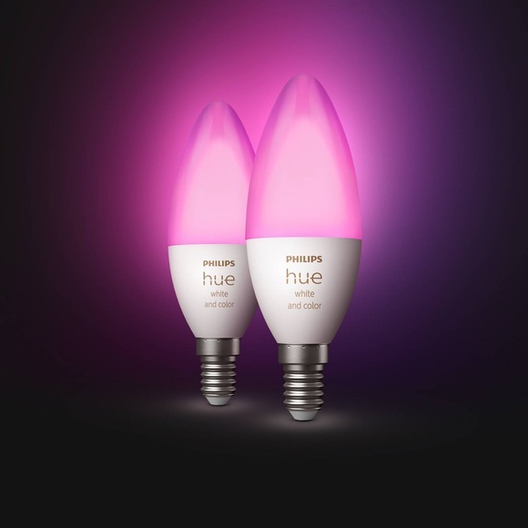 PHILIPS Hue E14 White & Color Ambiance - Leuchtmittel (Weiss)