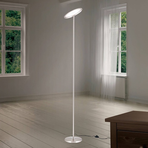 LED-Deckenfluter Oscar dimmbar mit flexiblem Kopf