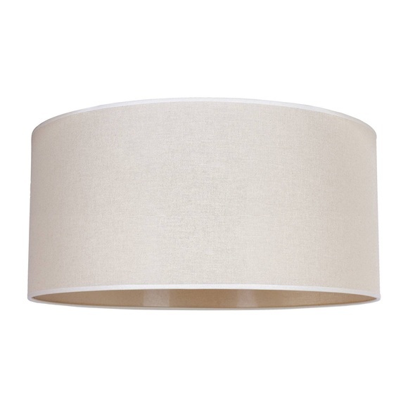 Lampenschirm Roller, beige, Ø 50cm, Höhe 24cm