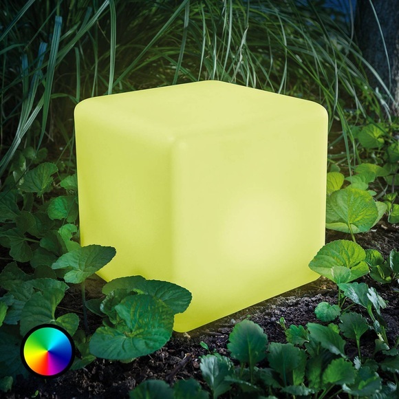 Smart Cube - LED-Solarwürfel mit Farbwechsel