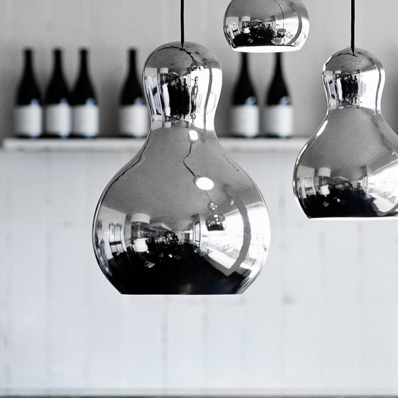 Fritz Hansen-Calabash Deckenleuchte P1, Silber