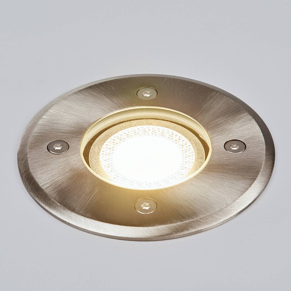 Edelstahl-Bodeneinbauleuchte Insa, IP65
