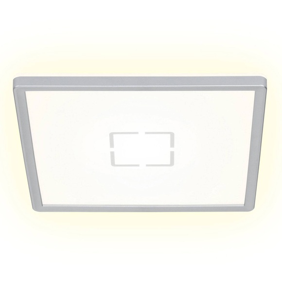 LED-Deckenlampe Free, 29 x 29 cm, silber