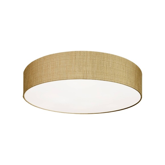Deckenleuchte Turda, Ø 65 cm, gold