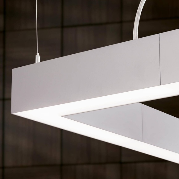 LED-Deckenleuchte Sando mit Aufhängeset, 30x30 cm