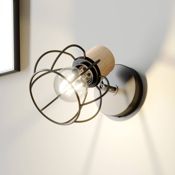 Envolight Fence Wandlampe mit offenem Metallschirm