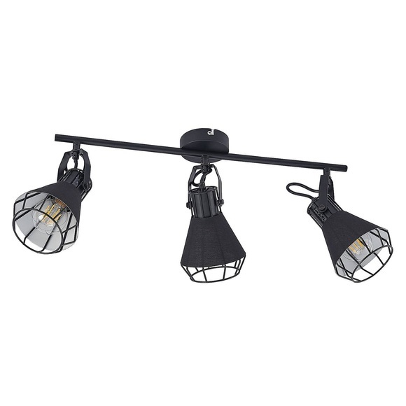 Lindby Yusei Deckenlampe, dreiflammig, länglich