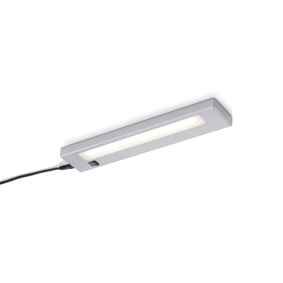 LED-Unterbauleuchte Alino, titan, Länge 34 cm