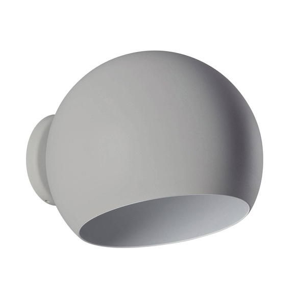 Nyta Tilt Globe Wall Short Wandlampe grau