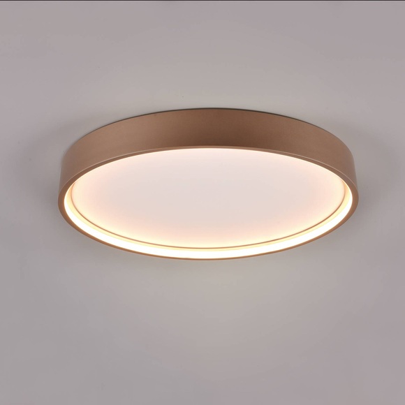 LED-Deckenleuchte Doha in Braun max. 29 Watt