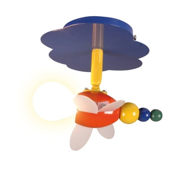 Verspielte Deckenleuchte Fly, 1-flammig