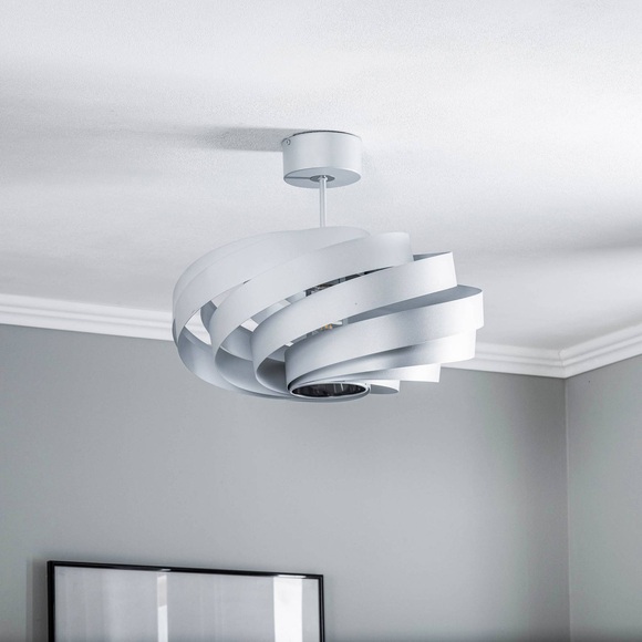 Deckenleuchte Vento, aluminium Ø 50 cm